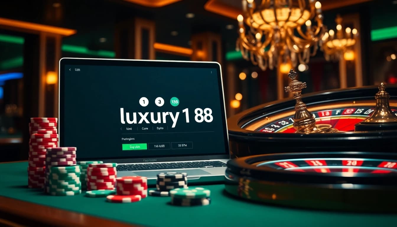 Experience winning strategies at luxury138 with vibrant casino visuals and engaging online gaming elements.