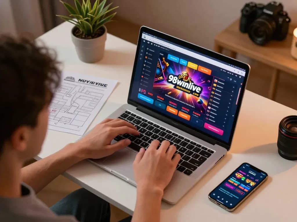 Engaging gameplay on 98winlive platform, highlighting online casino excitement and strategy.