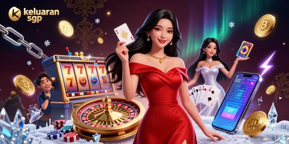 Catch the latest keluaran sgp while enjoying a thrilling casino atmosphere with vibrant elements.