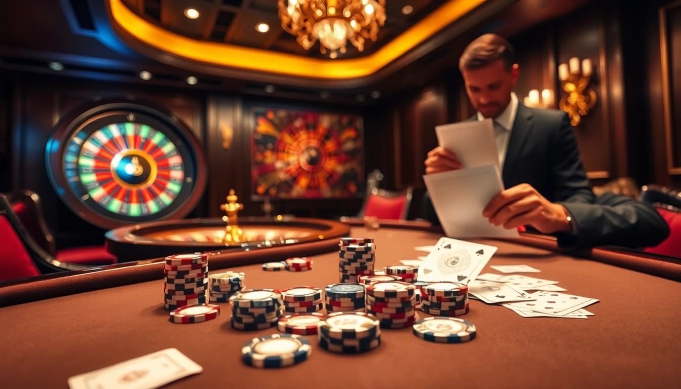 Experience thrilling gameplay at tg88 casino with vibrant casino tables and high-stakes action.