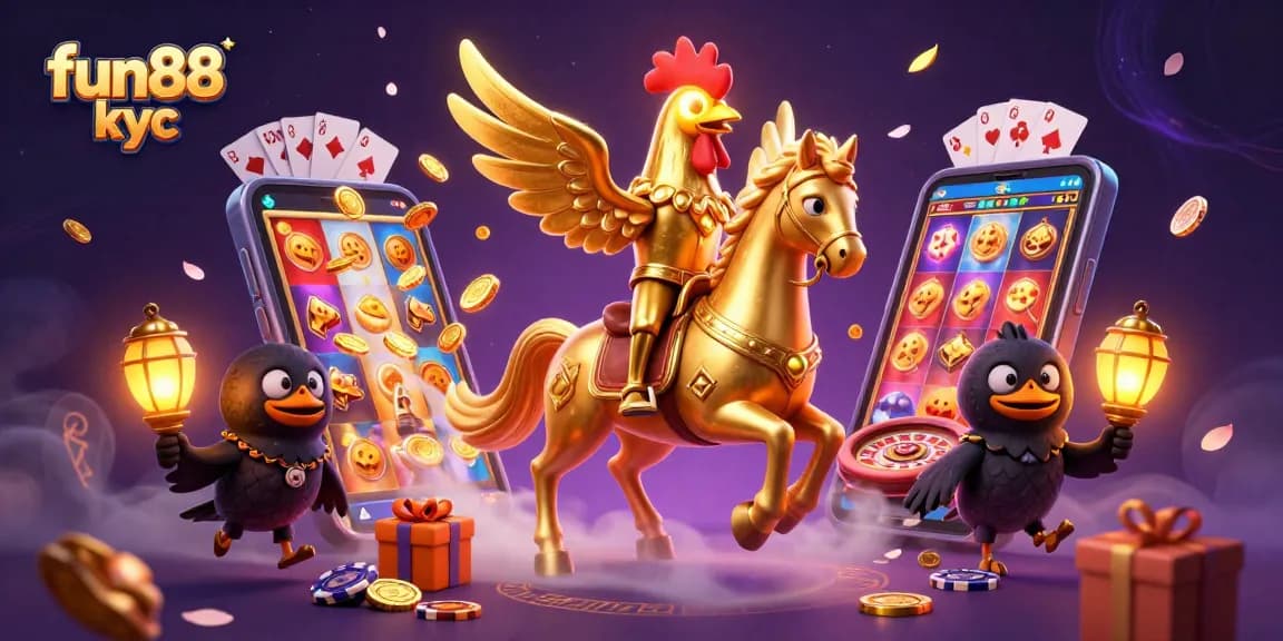 Trải nghiệm cược thú vị tại fun88 kyc với hình ảnh sinh động, hấp dẫn trong casino.