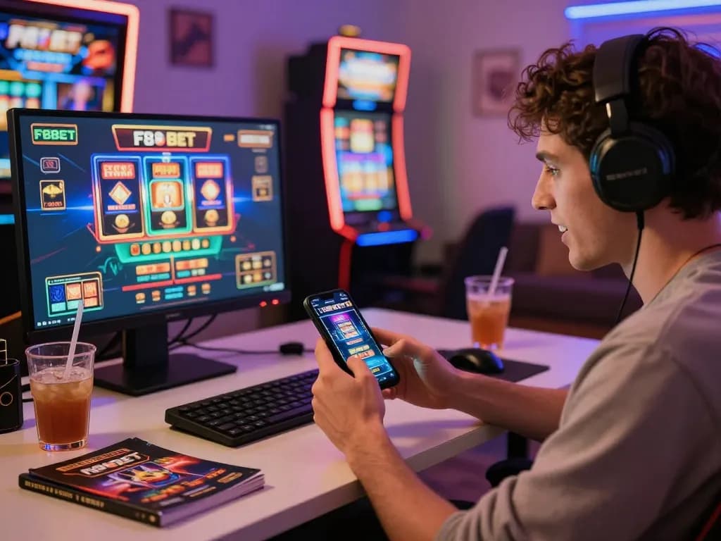 Engaging with the F8BET mobile casino app for thrilling online gaming experiences.