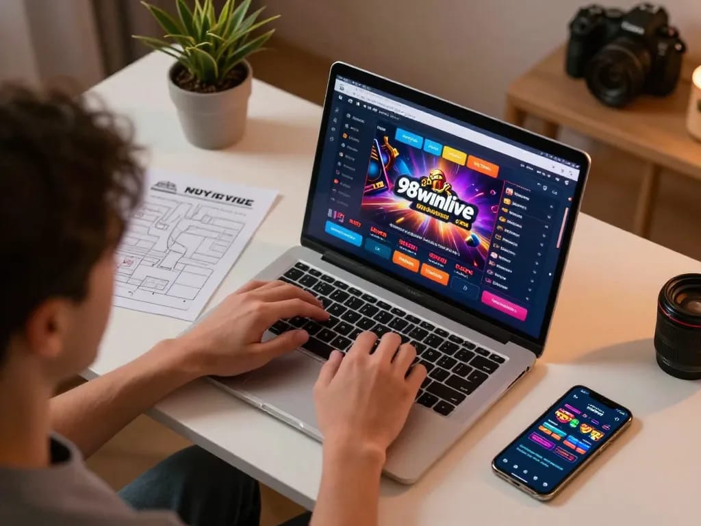 Engaging gameplay on 98winlive platform, highlighting online casino excitement and strategy.