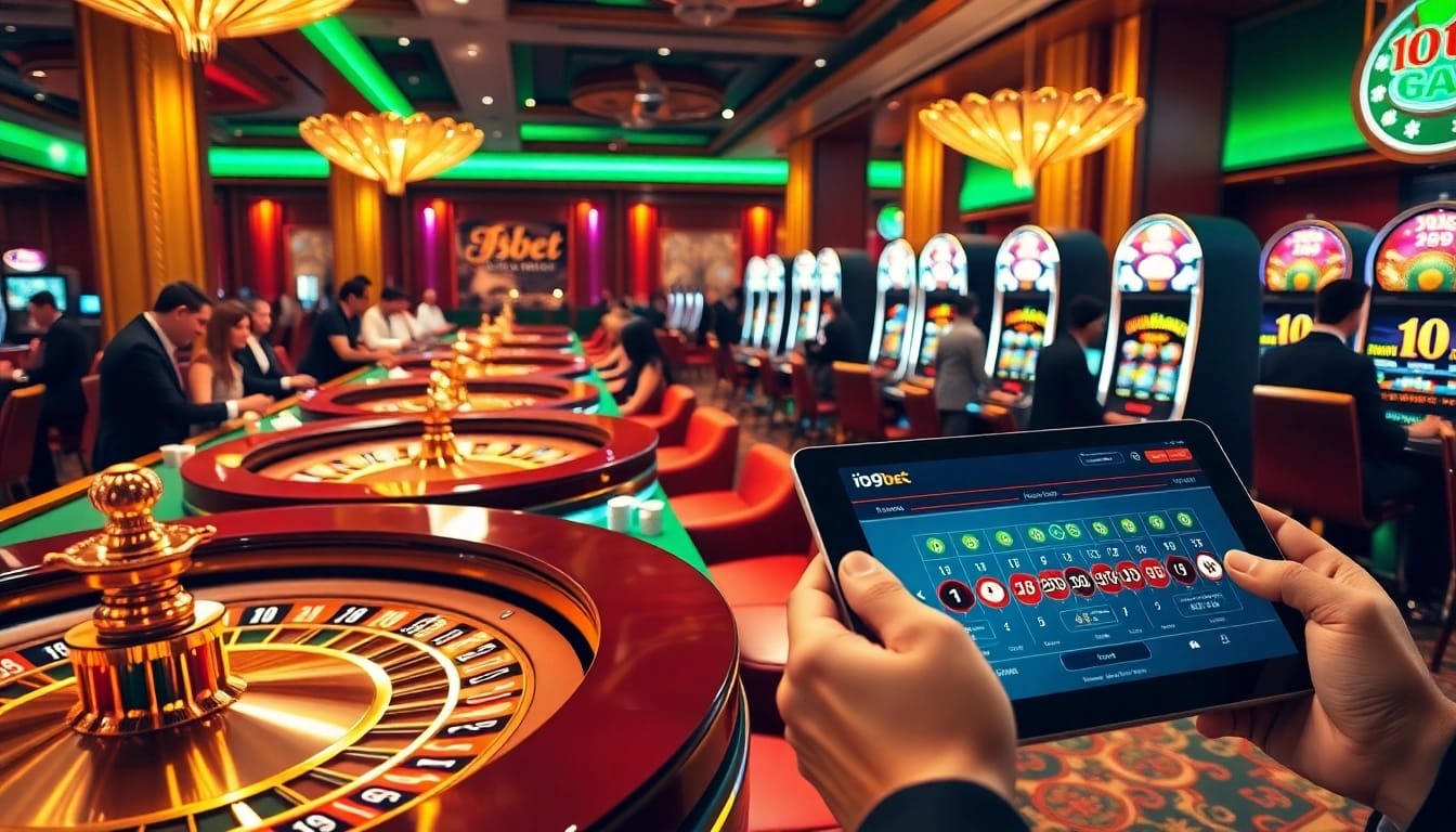 Experience the thrill of gaming at i9bet with engaging tables and vibrant slots.