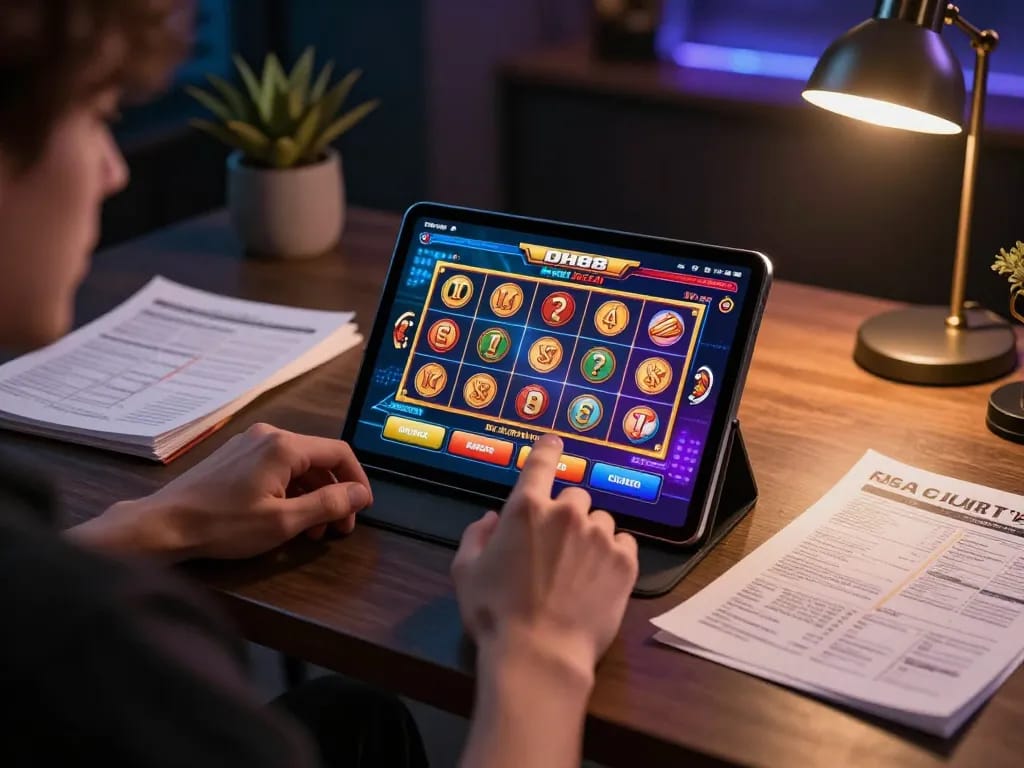 Engaging gameplay on the DH88 app showcasing exciting slot options and strategic analysis notes.