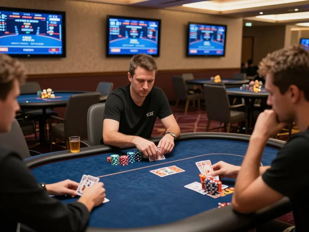 Experience the intensity of strategic poker at 789club, featuring focused players and engaging gameplay.