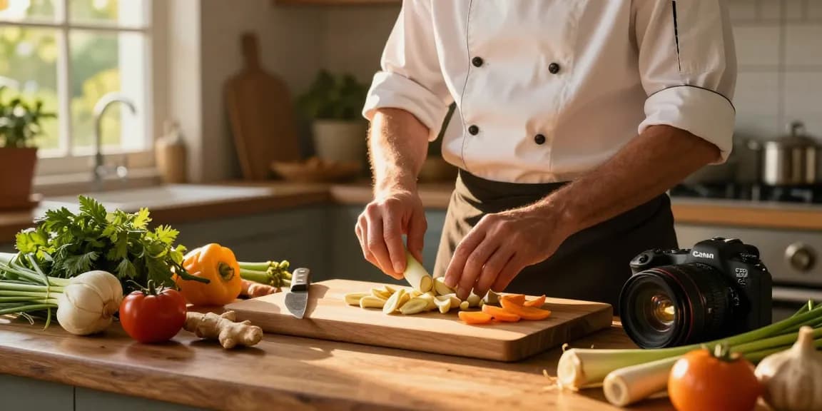 nutritious meal preparation featuring ginger and lemongrass in a cozy kitchen atmosphere