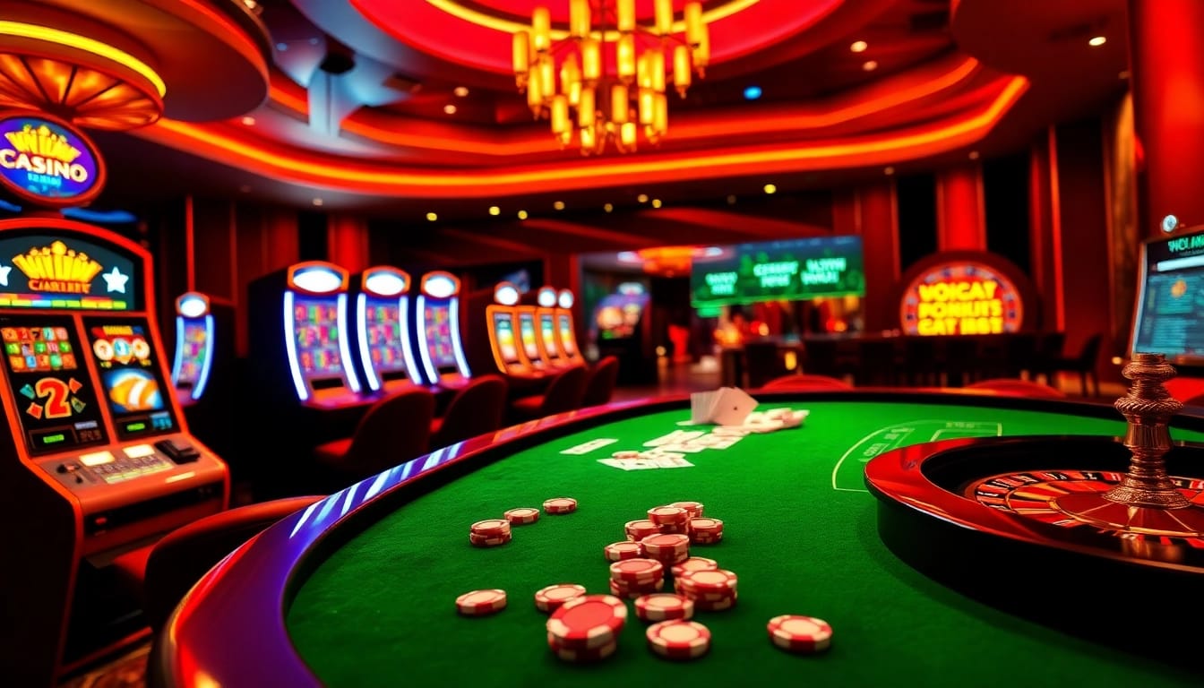 Experience thrilling online gambling at https://xin88ac.app/ with vibrant tables and interactive slot machines.