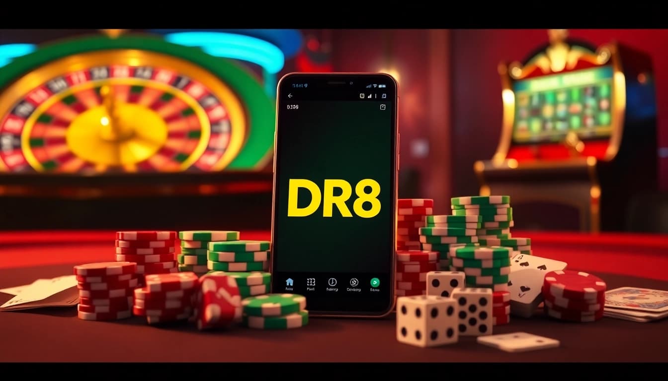 Play exciting games with the DR88 app while enjoying an immersive casino atmosphere.