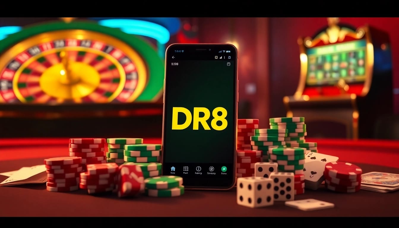 Play exciting games with the DR88 app while enjoying an immersive casino atmosphere.