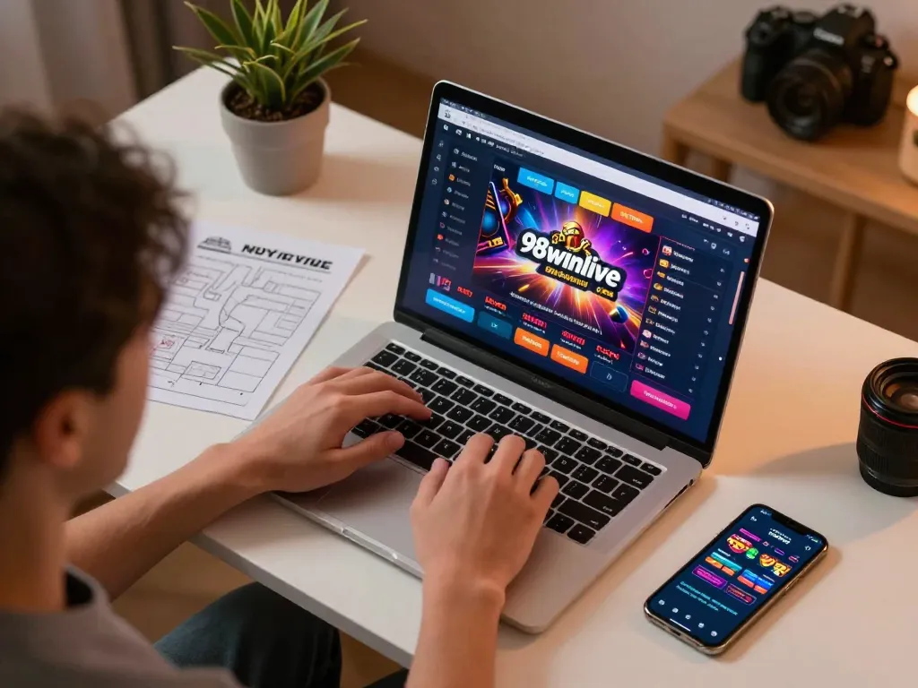 Engaging gameplay on 98winlive platform, highlighting online casino excitement and strategy.