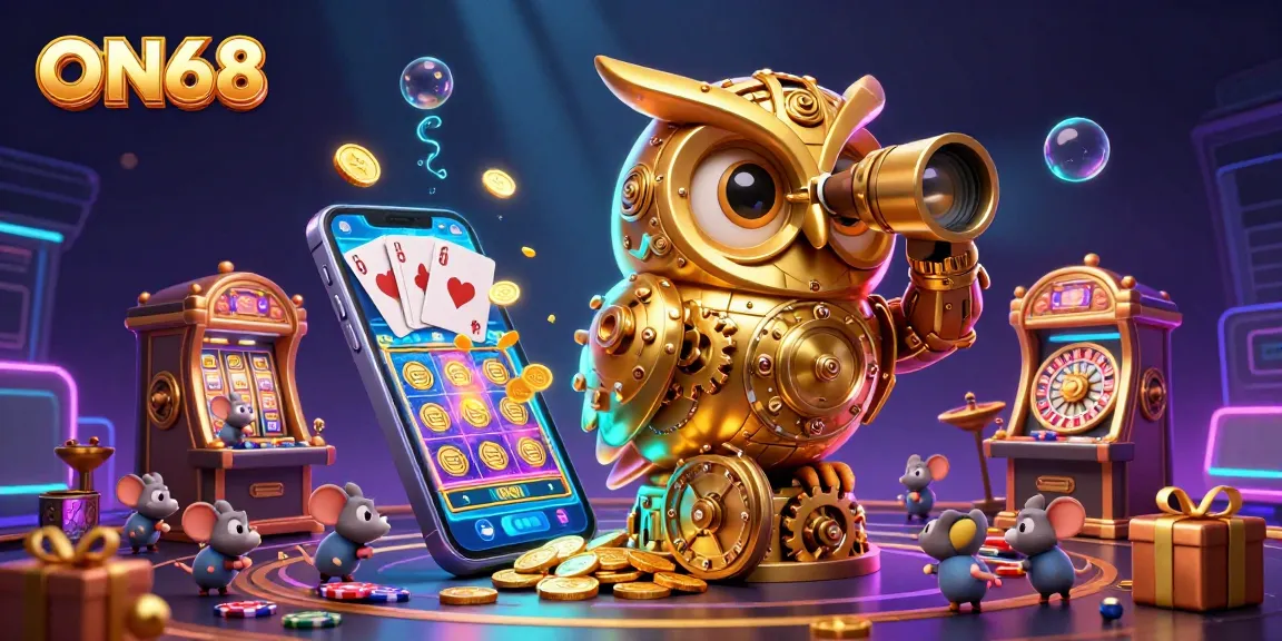 Engage in thrilling gameplay with ON68's action-packed casino experience featuring dynamic slots.