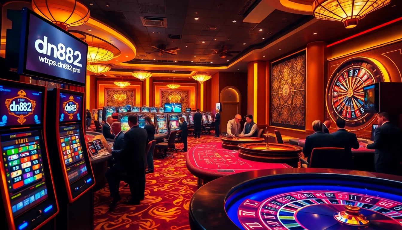 Experience gaming excitement on https://dn882.pro/ with vibrant casino visuals and action-packed scenes.