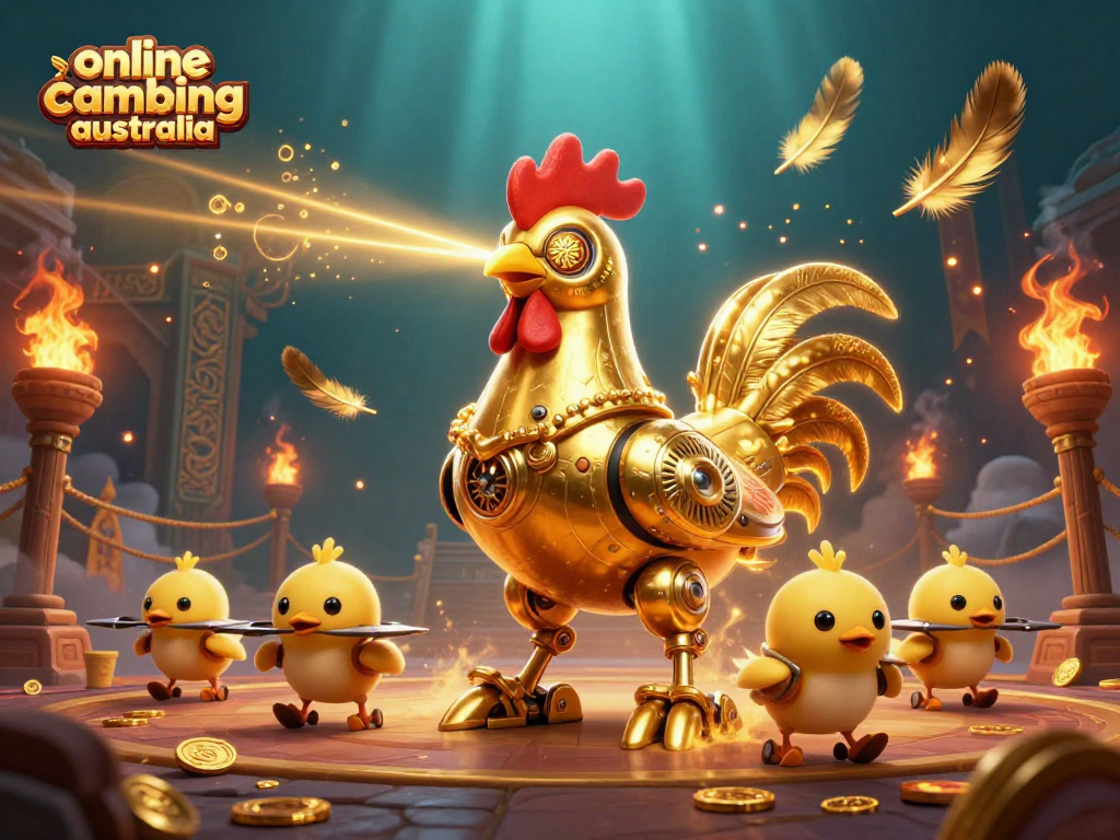 Engage in online gambling Australia with vivid 3D casino elements and characters!
