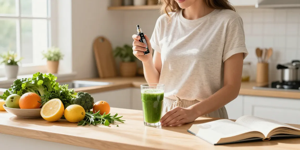 What is the legal vaping age in Cyprus including natural wellness, CBD-infused products, and quality assurance in a bright kitchen