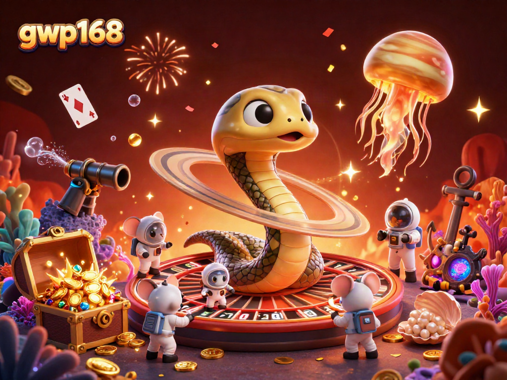 Menghibur dengan bermain di gwp168, ikan dan astronaut ikut bertarung dalam pertandingan jackpot cosmic.