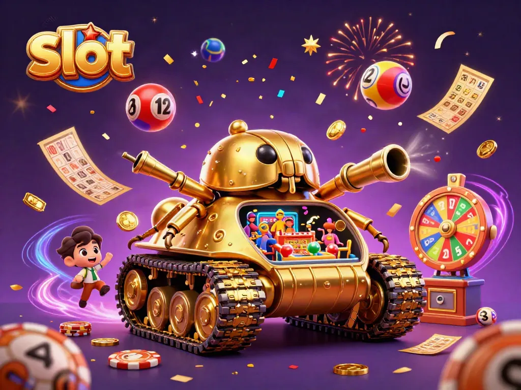 Engaging slot gameplay scene featuring colorful elements and a creative casino tank.