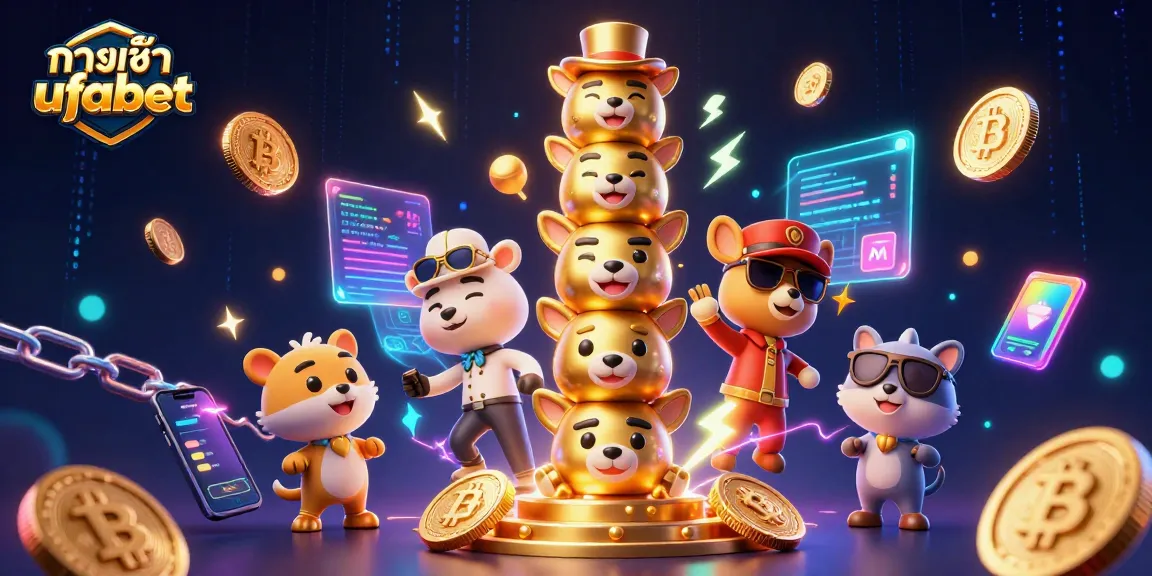 Engage with ทางเข้า ufabet using dynamic casino elements in a vibrant 3D scene filled with energy.