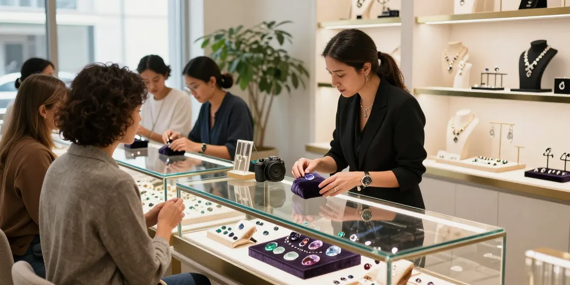 Discover premium gemstones at https://www.mygemspot.com in a luxurious shopping environment.