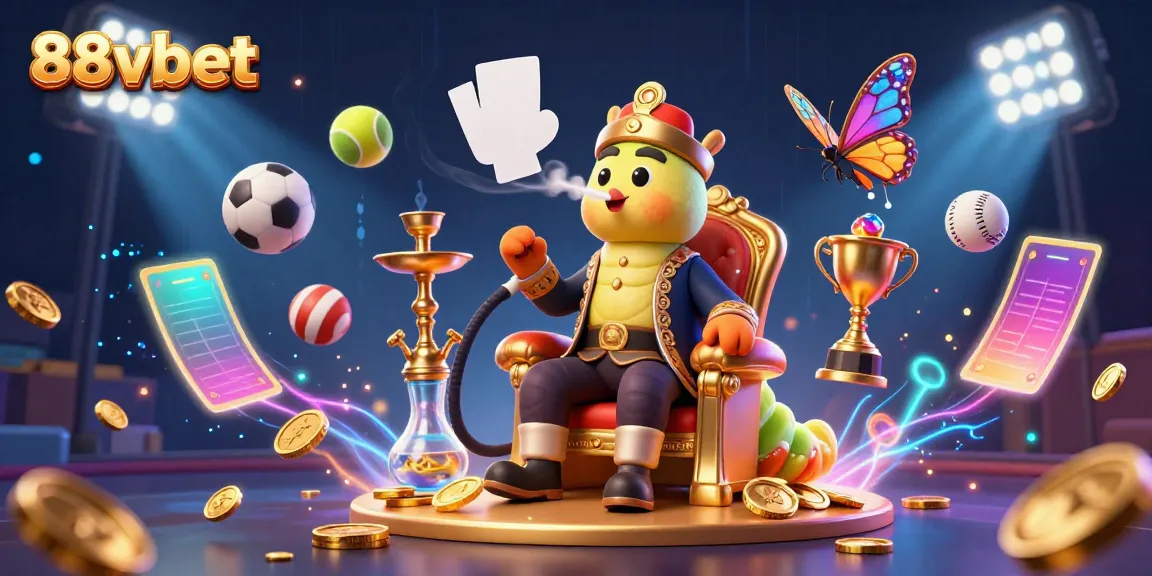 Play exciting games with 88vbet featuring vibrant 3D characters and dynamic casino elements.