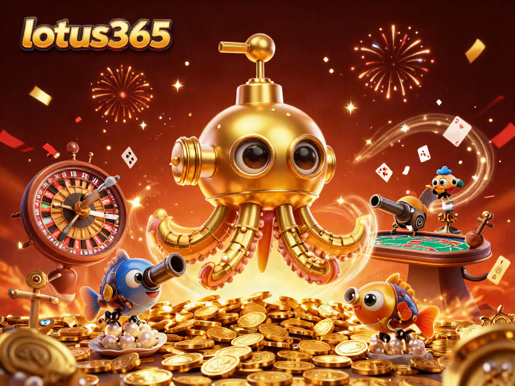 Experience thrilling betting and casino action with lotus365 in this dynamic 3D illustration.