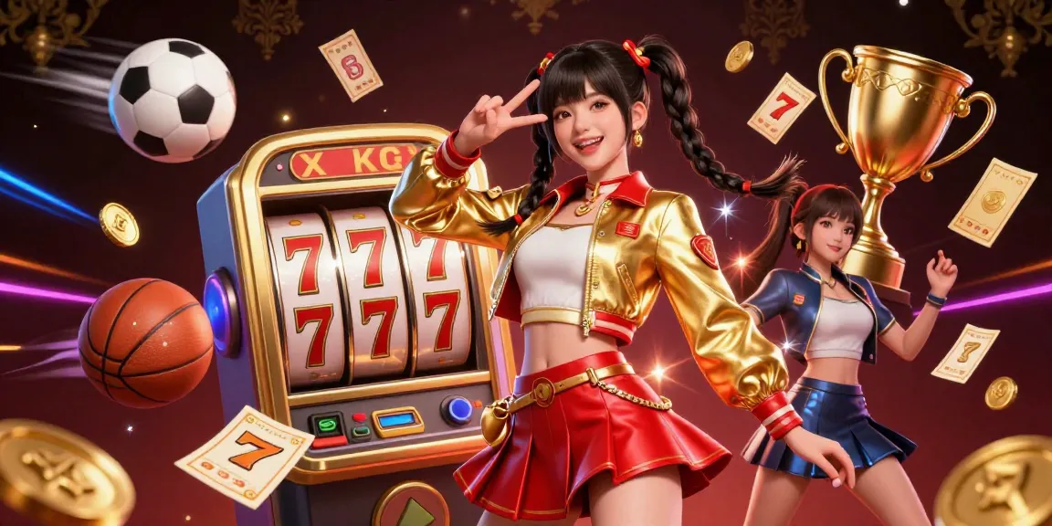 Experience thrilling wins with fly88 in this vibrant casino scene featuring colorful slot reels and dynamic action.