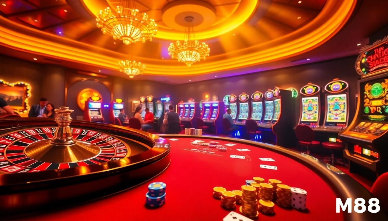 Experience the thrill of MM88 with exciting casino games and professional gaming setup.