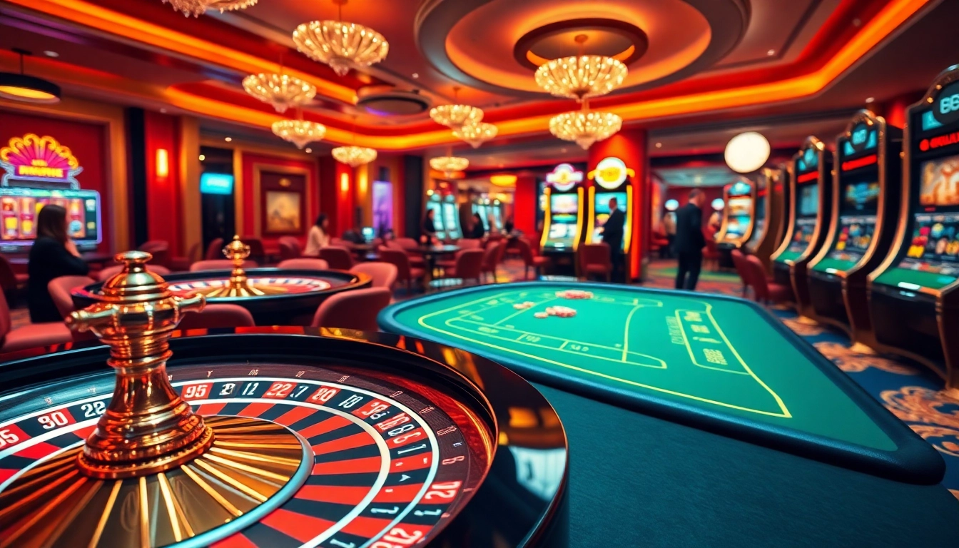 Experience the thrill of gaming at PGSLOT IN with vibrant casino visuals.