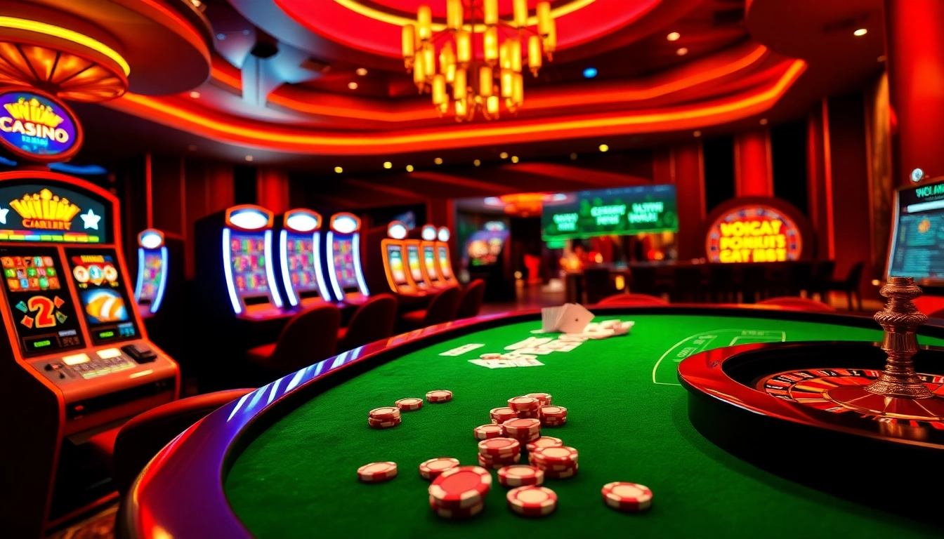Experience thrilling online gambling at https://xin88ac.app/ with vibrant tables and interactive slot machines.