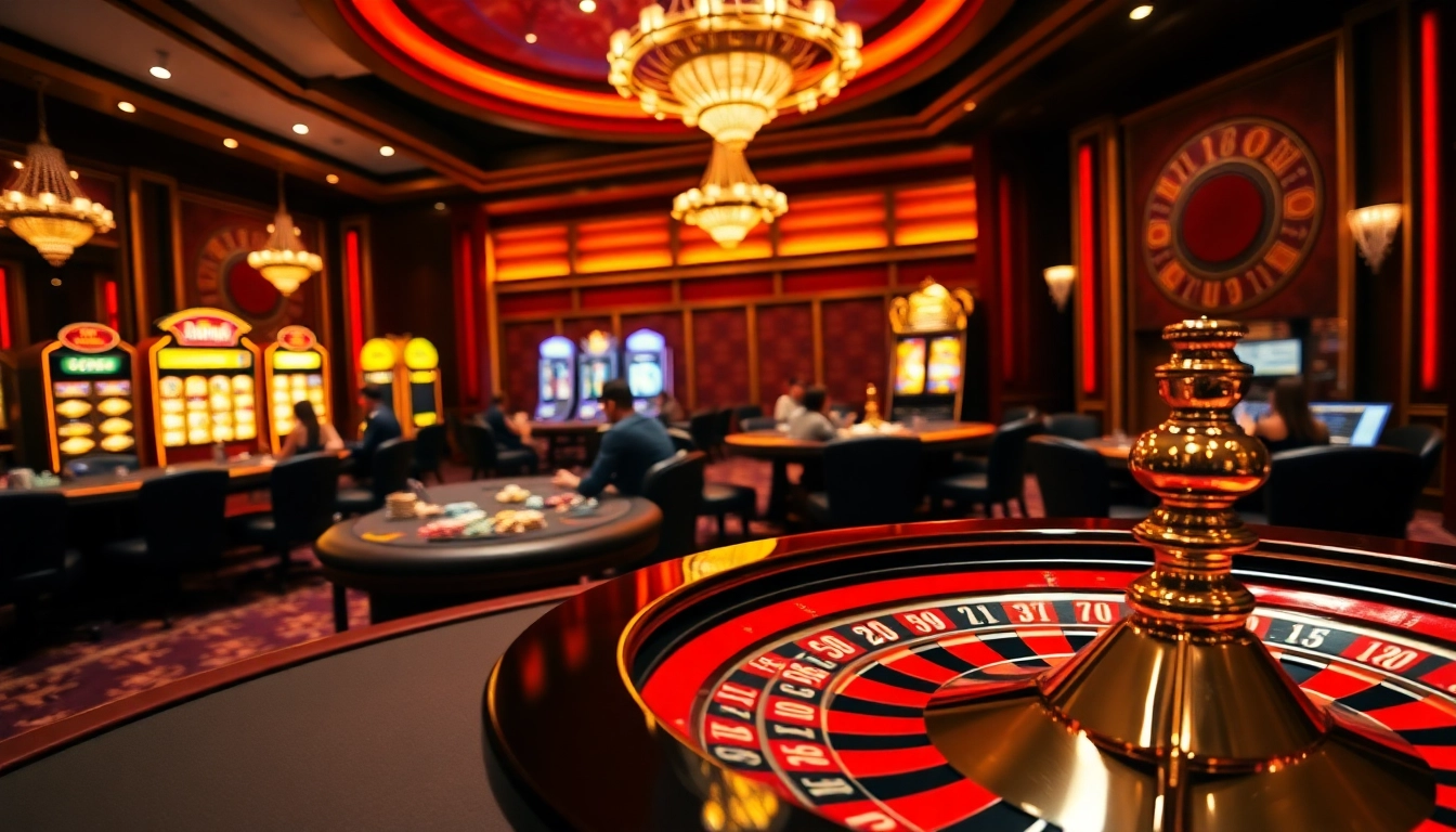 Experience the excitement at UU88 with vibrant casino games, including poker, roulette, and slot machines.