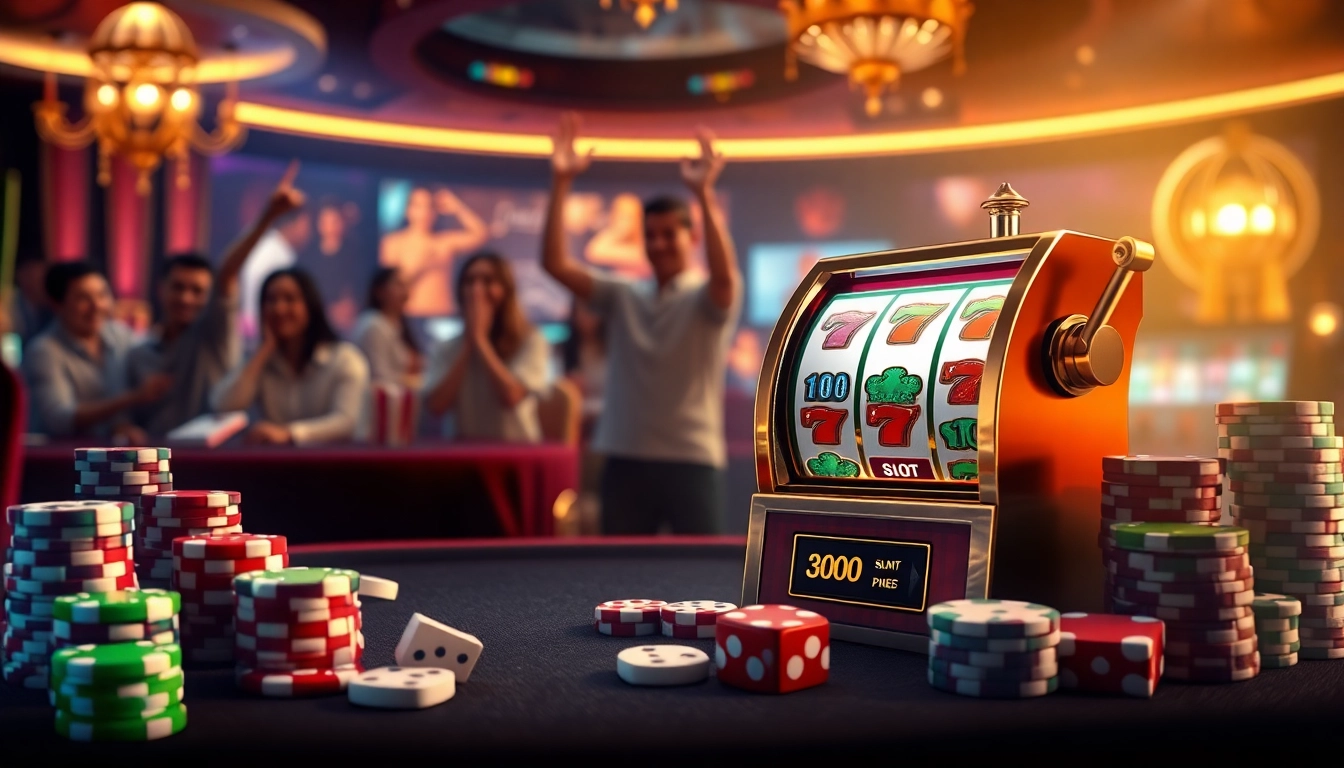 Experience the thrill of gaming at boosterjp with visually stunning slot machines and casino ambiance.