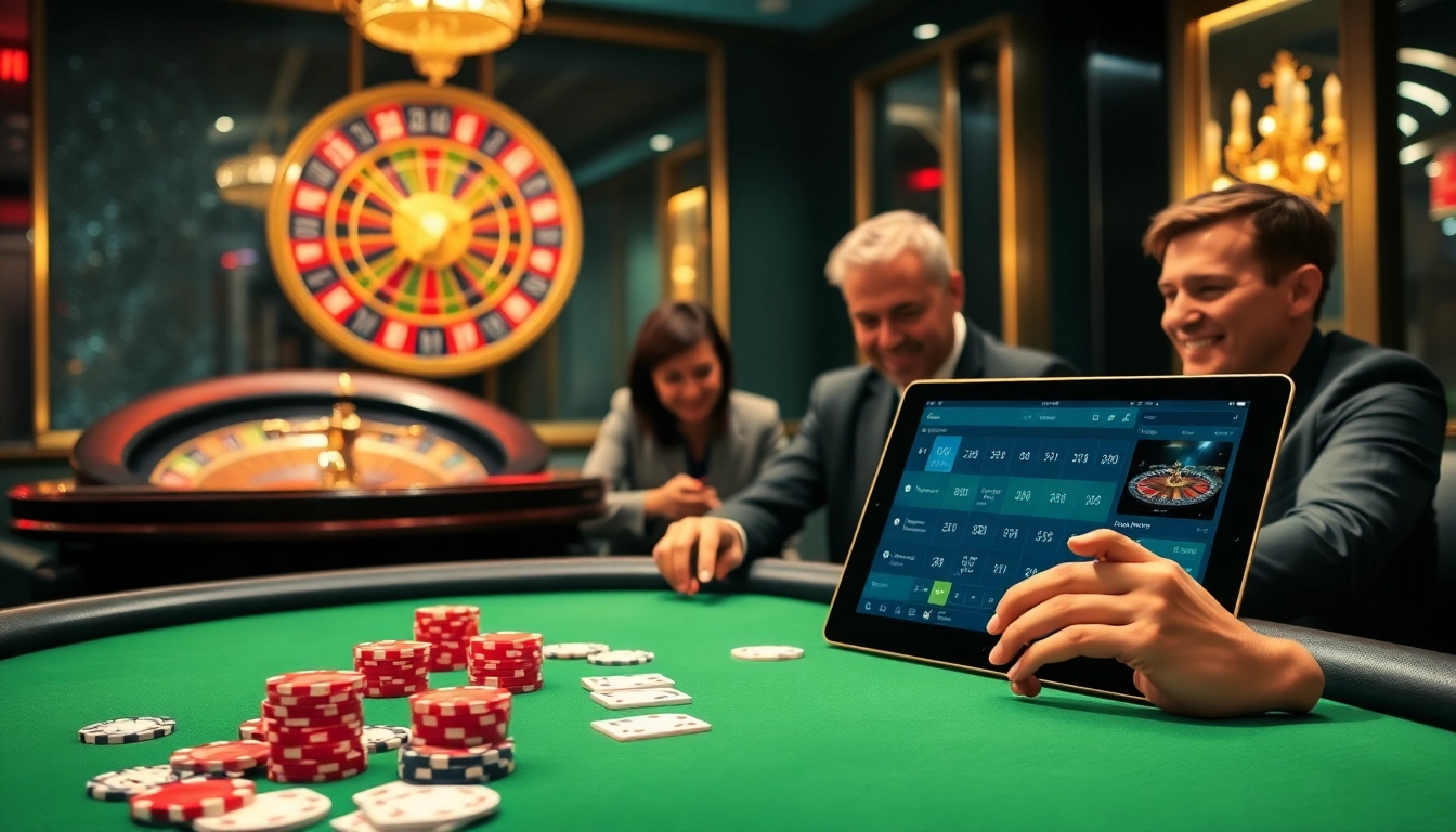 Engaged players at the ZX88 casino table, showcasing strategic poker gameplay and excitement.
