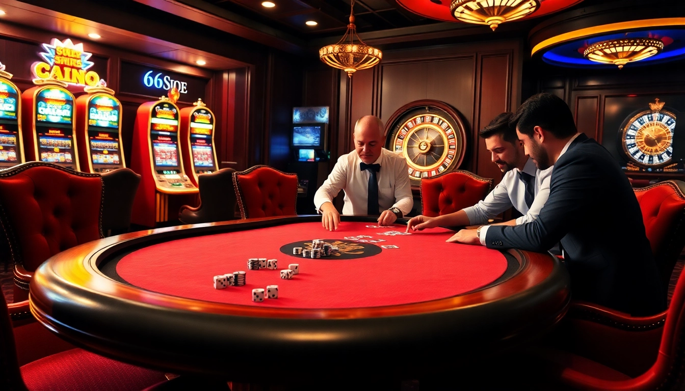 Experience the thrill of gaming at https://mb66-t.com/ with luxurious poker and slot machines.