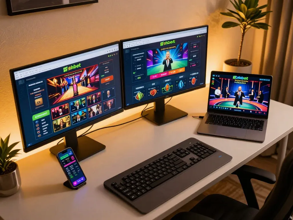 Engage with shbet online by tracking gameplay and managing bets from a luxurious gaming setup.