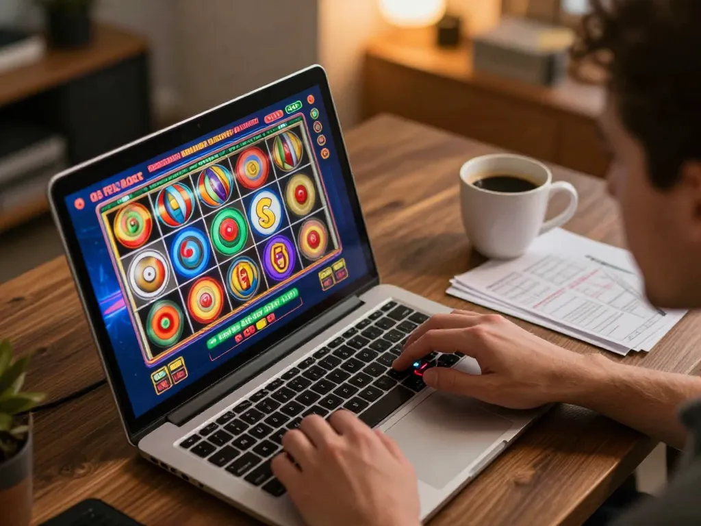 Catching a thrilling moment at an online casino where players enjoy a casino bonus utan svensk licens.