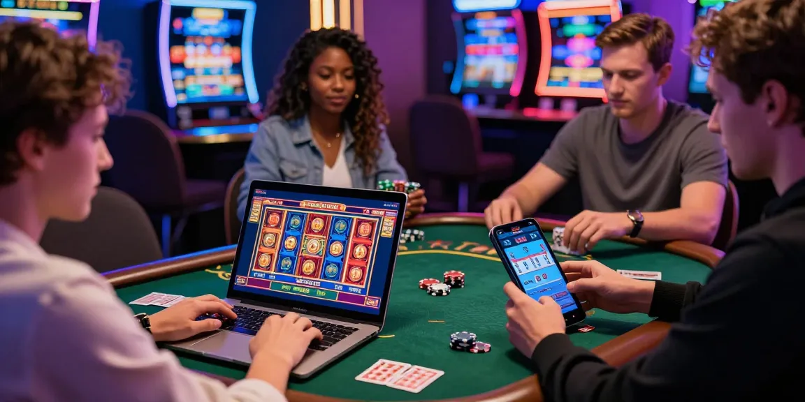 Engaging online casino scene highlighting credit card gaming options for players in 2026.