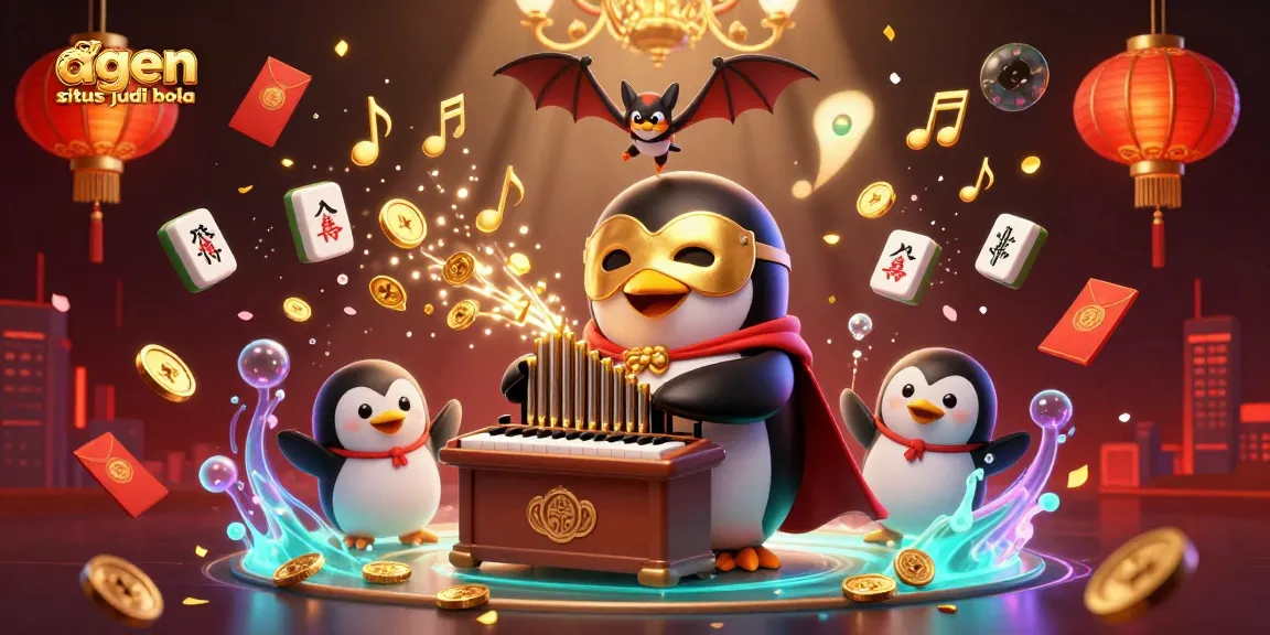 Experience thrilling excitement with agen situs judi bola as the phantom opera penguin attracts golden coins!