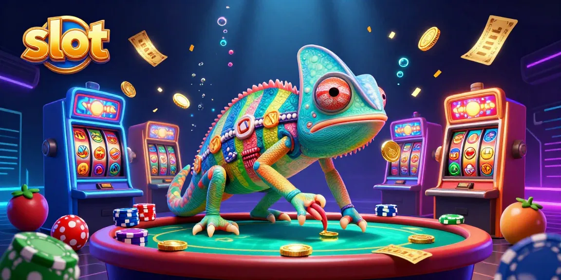 Engage in thrilling slots surrounded by vibrant symbols, golden coins, and jackpot excitement.