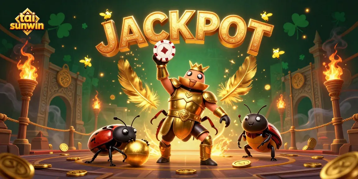 Experience the thrill of tải sunwin with dynamic casino elements in a vibrant 3D illustration.