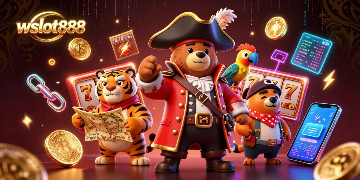 Rasakan pengalaman menang besar di wslot888 dengan ilustrasi slot penuh warna yang menggoda.