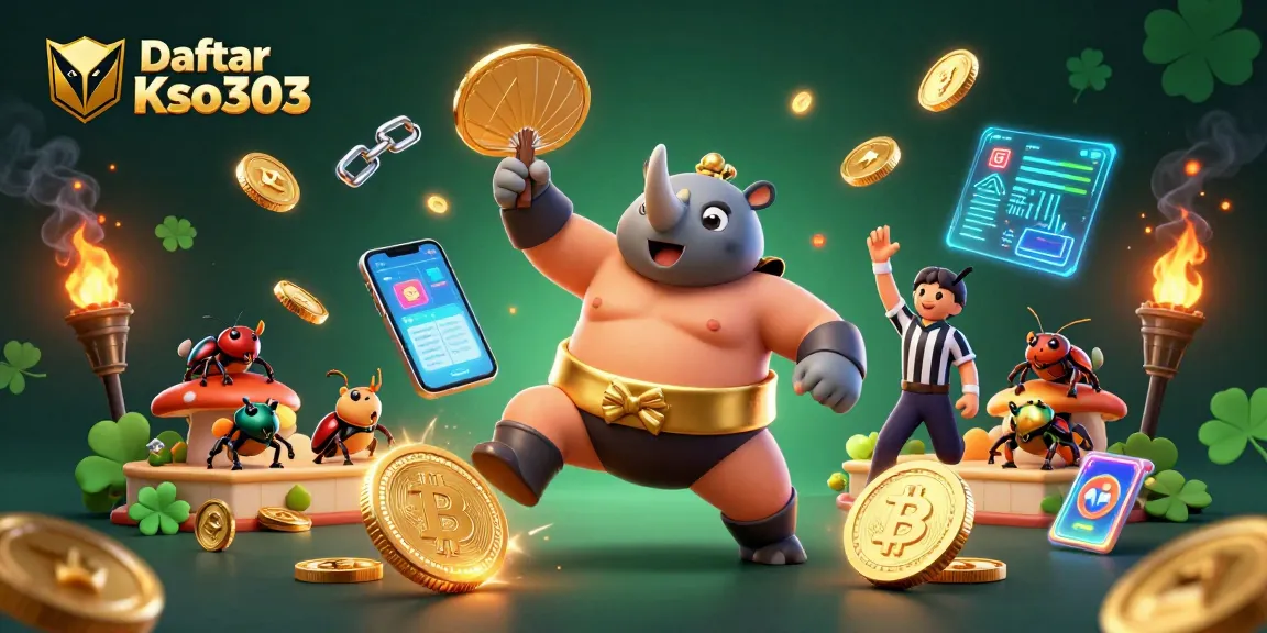 Menangkan permainan seru dengan Daftar Kso303 dan rasakan koin emas terbang di udara.